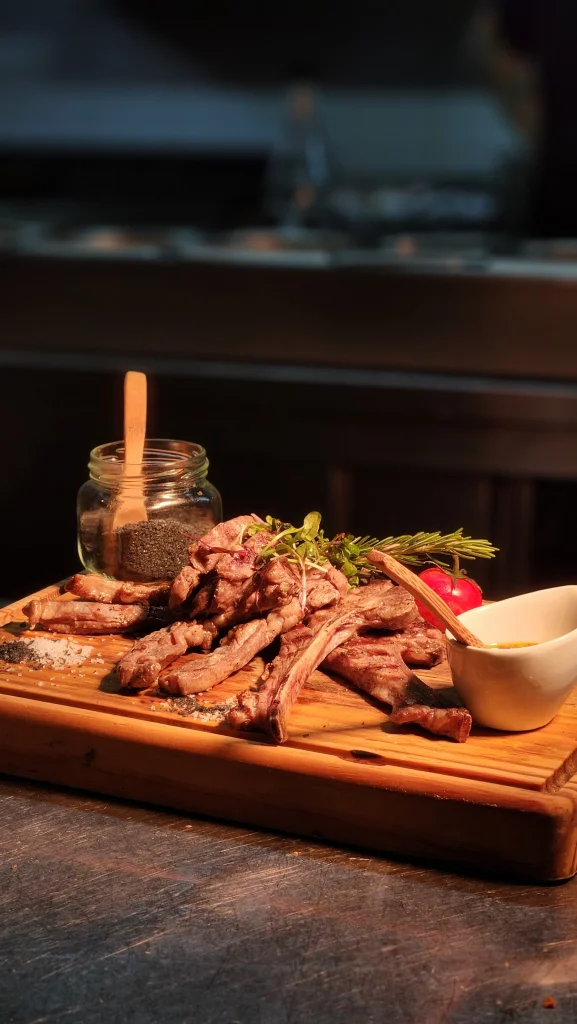 Carnes selecionadas para partilhar